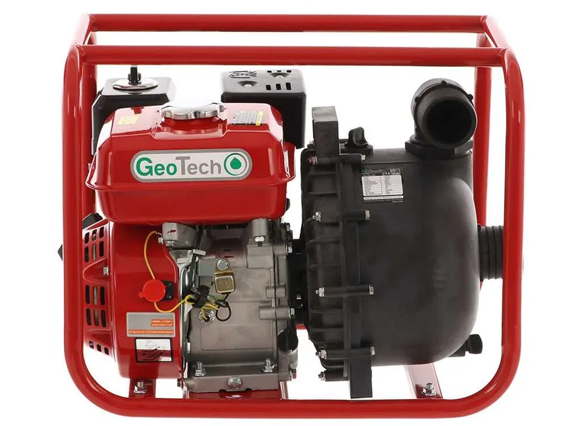 Motopompe thermique GeoTech LCP50 pour produits chimiques raccords de 50 mm - 2 pouces