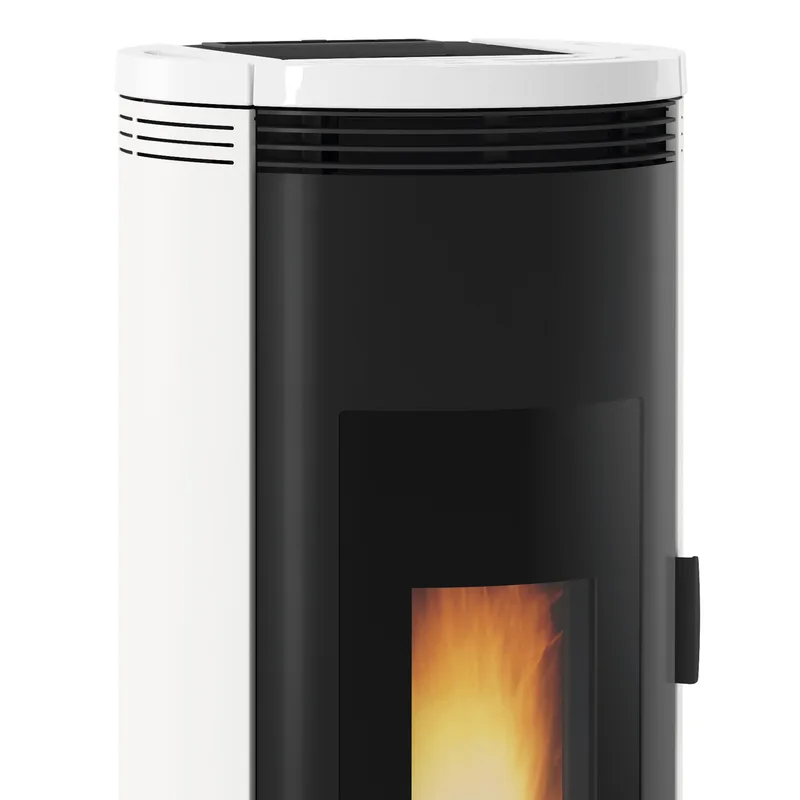 Extraflame Amika 16 poêle à granulés blanc
