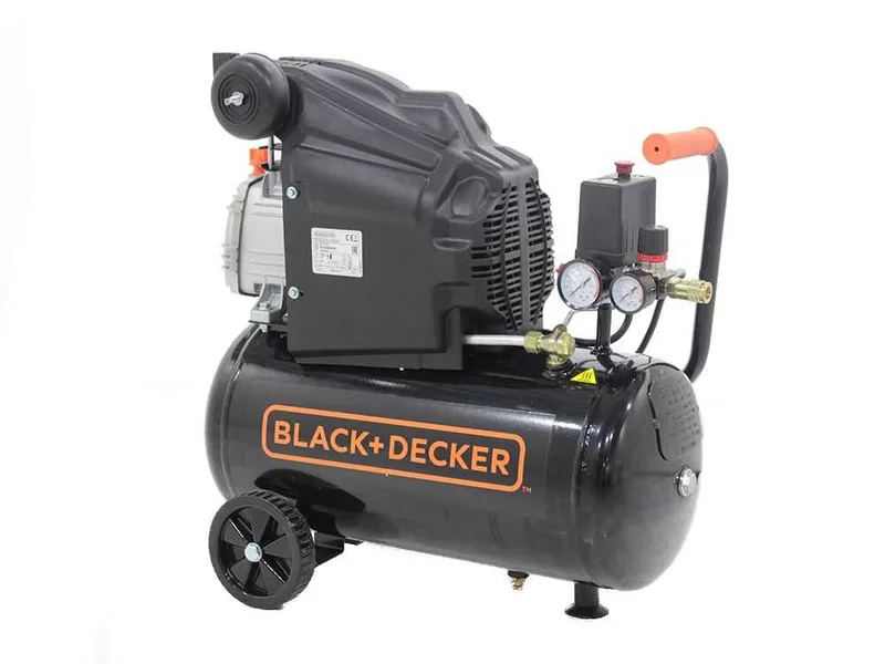 Black & Decker BD 205 24 - Compresseur d'air électrique monophasé - Moteur 2 CV - 24 L
