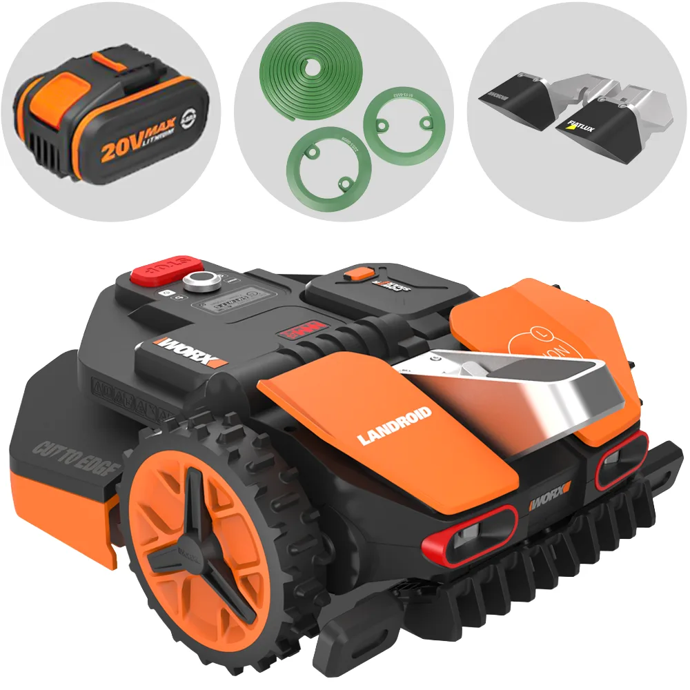 Worx Landroid Vision L1300 WR213E - Robot Tondeuse - Sans Installation