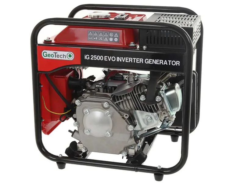 Geotech iG 2500 EVO - Groupe électrogène à inverter 2.5 kW monophasé - Moteur 6.5 CV