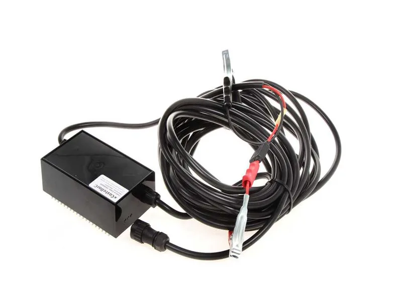 Castellari Vertigo C 30V - Peigne vibreur électrique à batterie de type automobile avec câble inclus - Perche télescopique en aluminium 190/240 cm