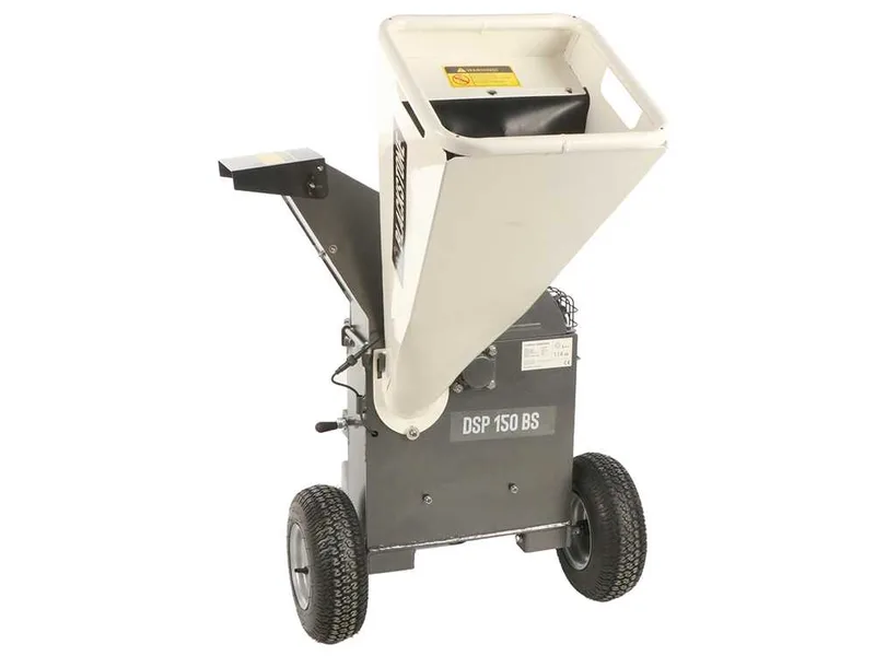 BlackStone DSP 150 BS - Broyeur de branches thermique - Moteur à essence Briggs & Stratton de 420 cm3