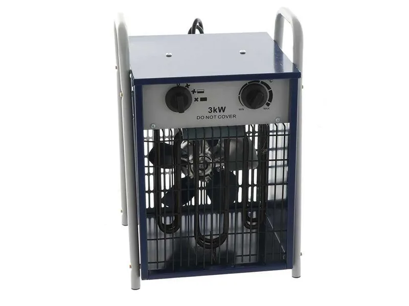BullMach BM-EFH 3H - Générateur d'air chaud électrique monophasé - 3kW