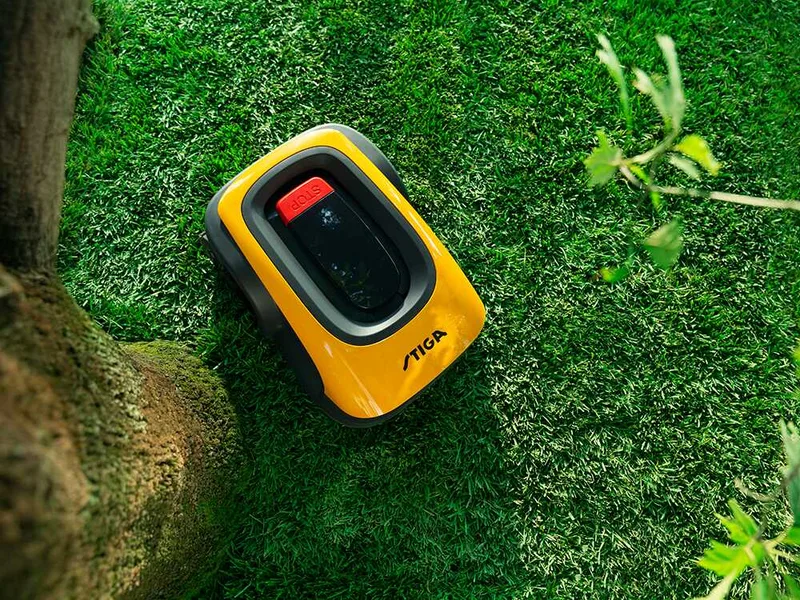 Stiga A 1000 - Robot tondeuse - avec batterie E-Power de 2,5 Ah