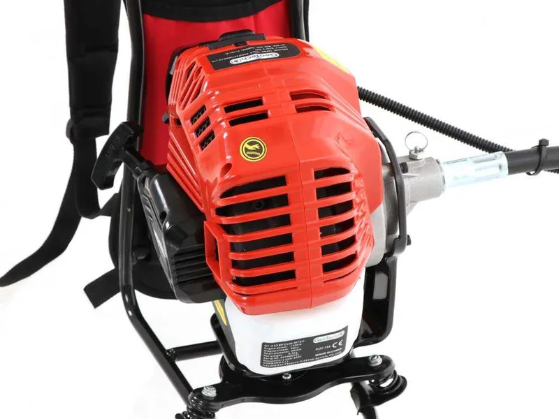 GeoTech GT-2 52 BP - Taille-haie thermique sur perche de rallonge avec dossière - 52 cm³