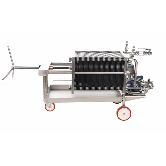 Enotecnica Pillan FC44 - Filtre à vin professionnel pour 40 cartons 40x40 cm - Châssis et pompe INOX