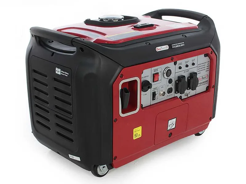 GeoTech Pro PTGA 5000i - Groupe électrogène inverter 4 kW monophasé silencieux - Dém. électrique