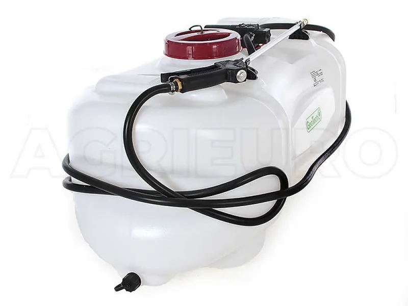 GeoTech CZ100A - Cuve de pulvérisation pour tracteur tondeuse - Pompe 12V - 100L