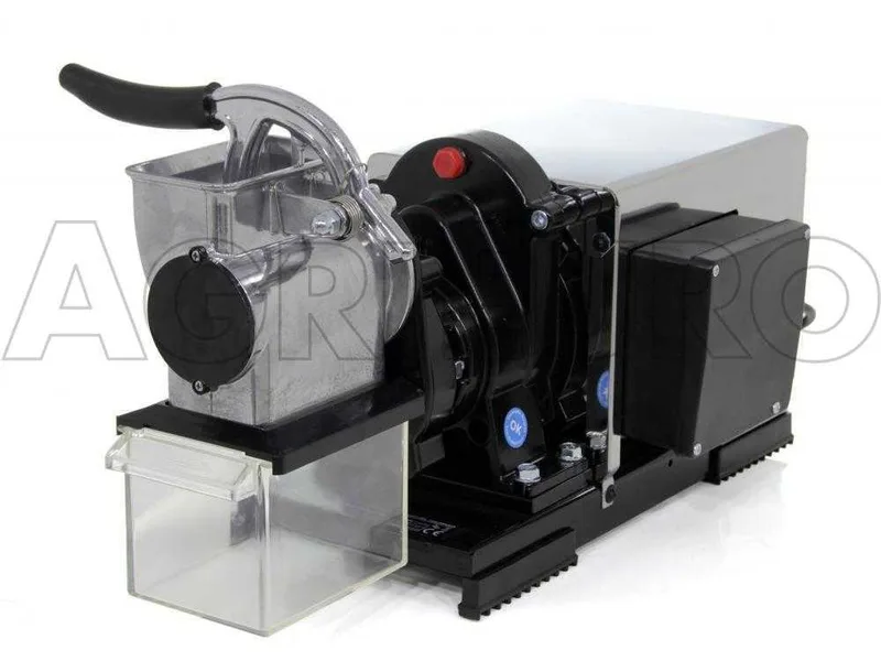 Reber 9010NP - Râpe électrique - N.5 - Moteur électrique à induction professionnel 1200W - Motoréducteur standard - INOX