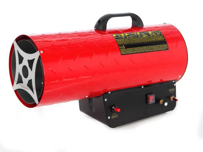 Générateur d'air chaud à gaz GeoTech GH 5300 F - démarrage piézoélectrique manuel