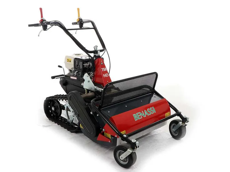 Benassi T750 HD - Tondeuse débroussailleuse à couteaux sur chenilles - Honda GX390