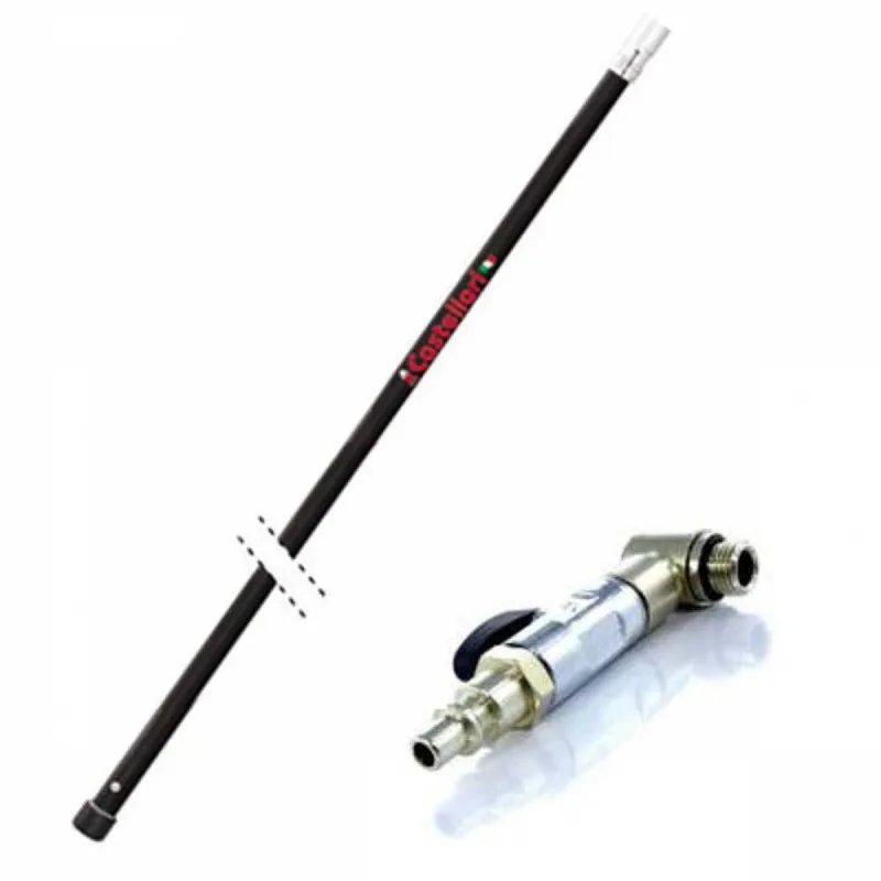 Perche pneumatique de rallonge en carbone Castellari APF 28 150 PE CARBON - fixe 150 cm