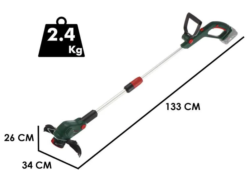 Bosch UniversalGrassCut 18V-23-450 - Coupe-bordure à batterie 18 V 2,5 Ah