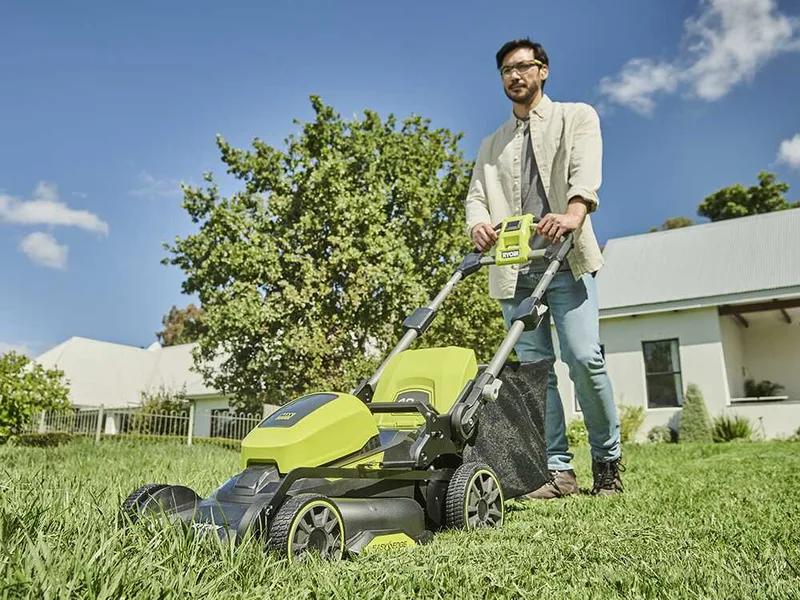 Ryobi RY36LM40A-140 - Tondeuse à gazon à batterie - MAX POWER 36V/4Ah - Largeur de coupe 40 cm
