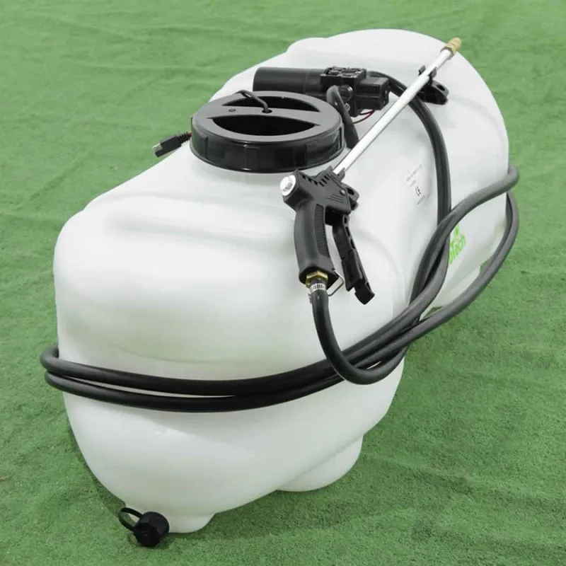 GeoTech CZ60A - Cuve de pulvérisation pour tracteur tondeuse - Pompe 12V - 60L