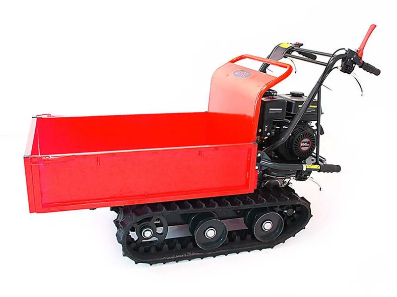 Brouette motorisée à chenilles AMA TAG300T avec benne extensible capacité 300 kg