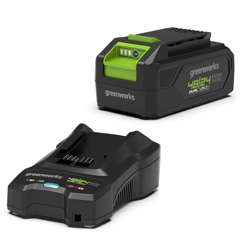 Starter Kit Greenworks 48/24V 2/4 Ah GSK4824B2