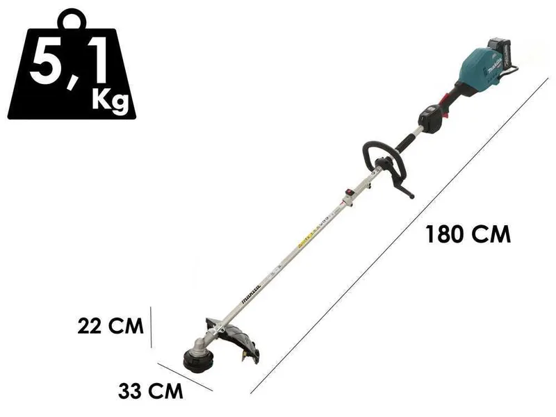 Makita UX01G - Débroussailleuse à batterie - 40V 2,5Ah
