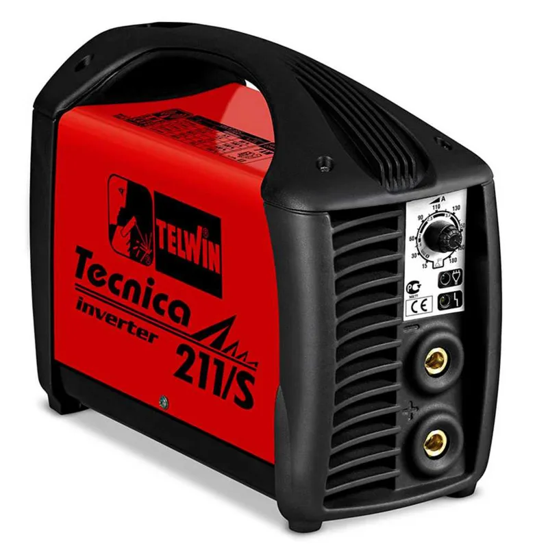 Telwin 211/S - Poste à souder inverter (MMA, TIG) à courant continu - (DC)