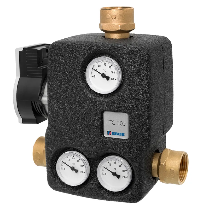 Aquaflam 7 Basic Grey Poêle à bois hydraulique Ensemble complet + Réservoir tampon TPSM 300