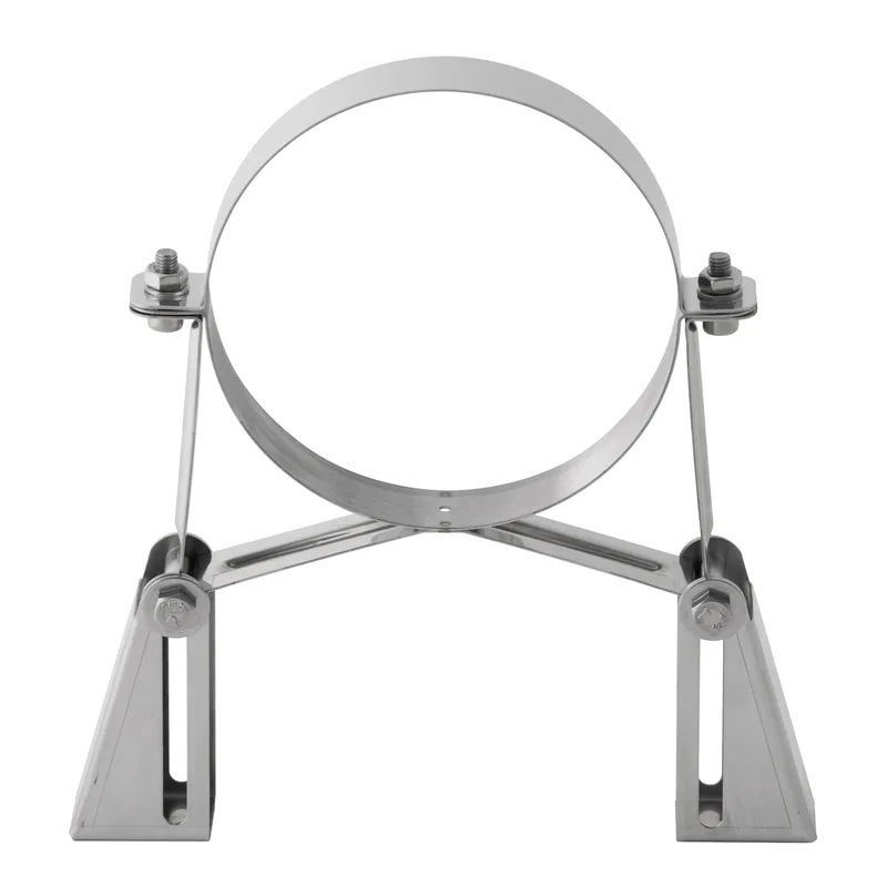 Opsinox conduit de cheminée en acier inoxydable 180mm support mural version robuste SSL