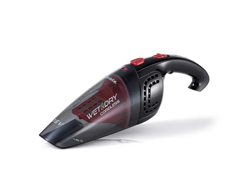 Ariete 2474 - Ramasse-miettes sans fil Wet & Dry - Batterie de 3.6V - 1.2 Ah