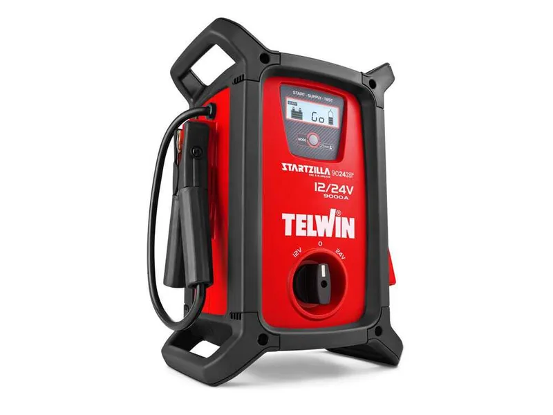 Telwin STARTZILLA 9024 XT - Démarreur, alimentation et testeur électronique - 12/24 V