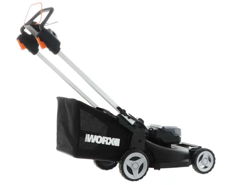 Tondeuse tractée à batterie worx nitro WG749E - 40V / 4Ah - coupe de 46 cm