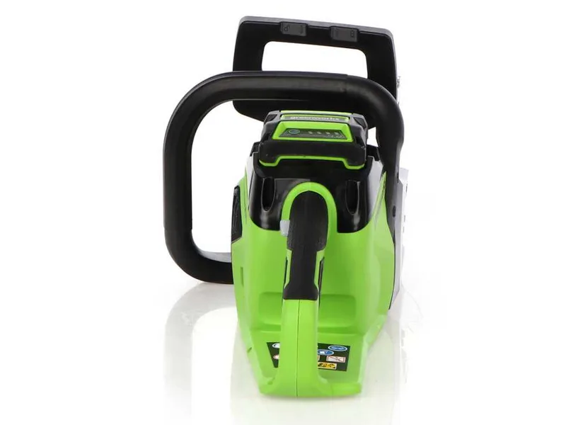 Greenworks GD40CS15K4 - Tronçonneuse à batterie 40 V 4 Ah - Guide de 35 cm