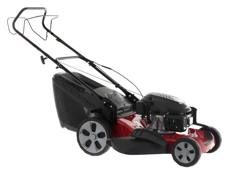CastelGarden XC 53 S C - Tondeuse à gazon thermique tractée - 4 en 1 - Moteur de 166 cm3