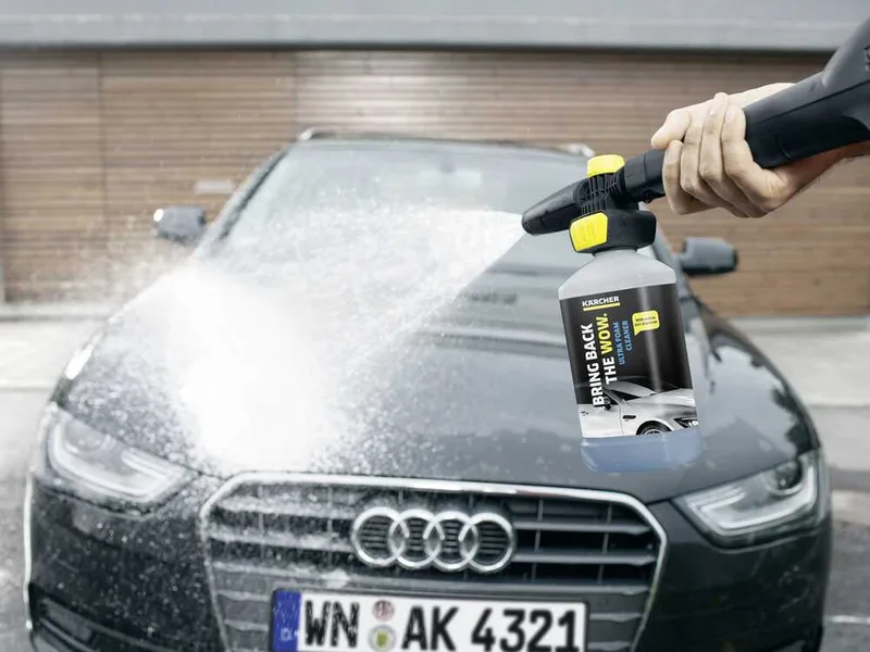 Canon à mousse Connect'n clean - ultra foam édition - pour nettoyeurs haute pression Kärcher
