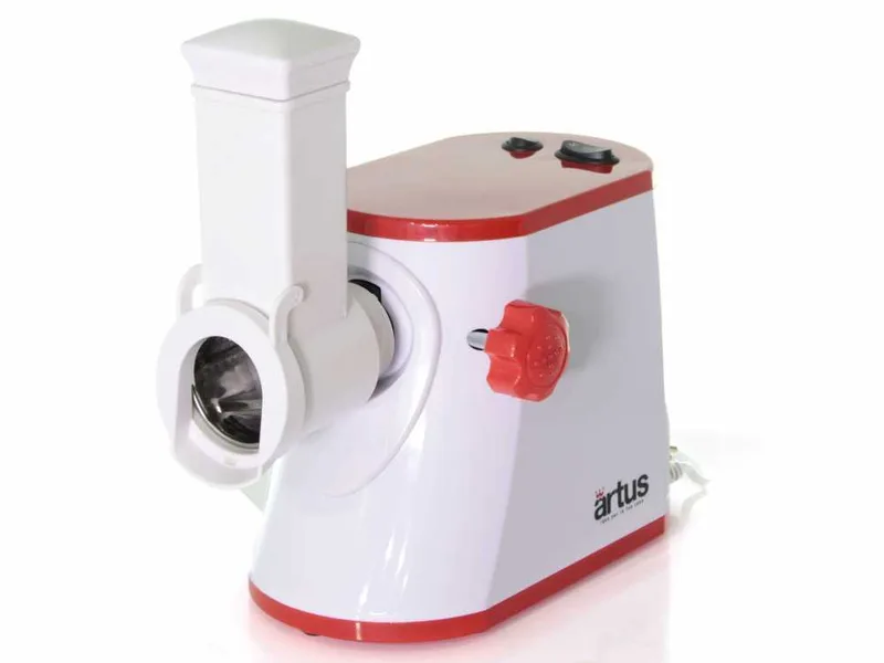 ARTUS G15 - Râpe et Coupe-légumes - 4 rouleaux amovibles - 300W