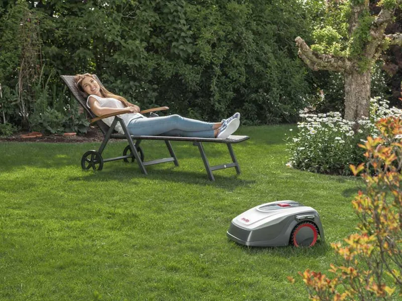 AL-KO 500 W - Robot tondeuse Robolinho - Avec fil périphérique - Batterie au lithium 20V 2,5Ah