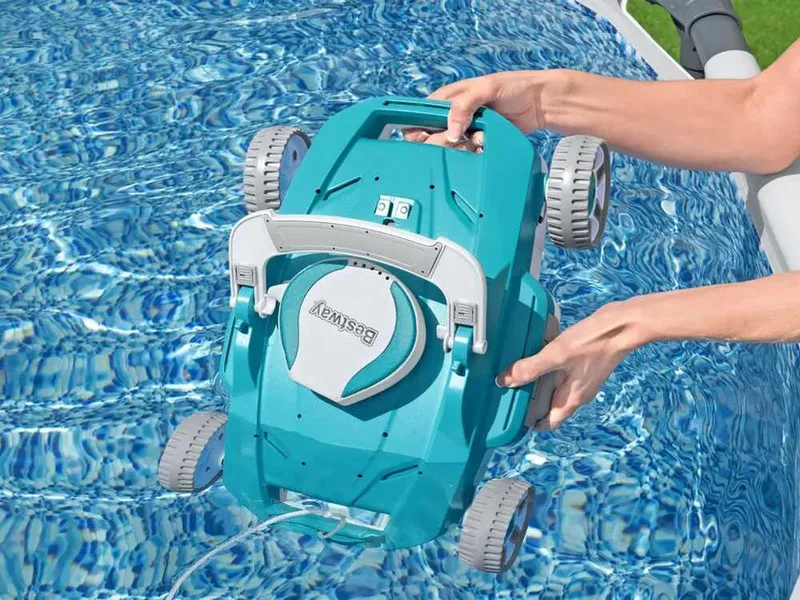 Robot nettoyeur de piscine à batterie Bestway Aquatronix G200