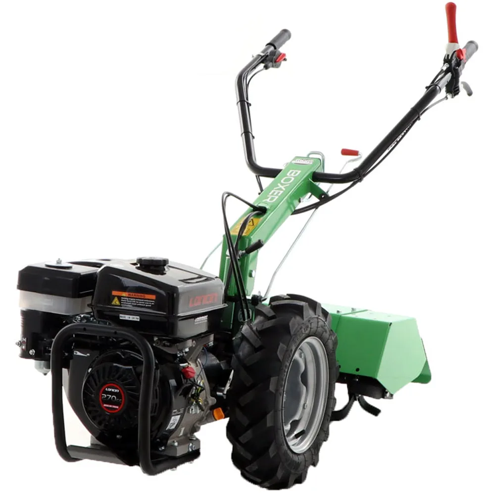 Lampacrescia MGM Boxer - Motoculteur à essence - Loncin G270F - 10 CV