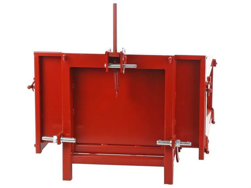 Francini P 100 - Benne de chargement pour tracteur - Basculante - 3 ridelles ouvrables