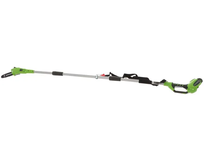 Taille-haies/Élagueuse électrique orientable Greenworks 2Ah - 40V