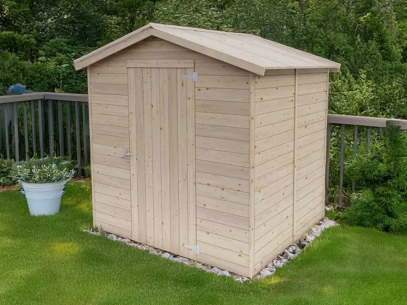 Alce Stefy 200x167 - Abri de jardin en bois - 200x167x214 cm