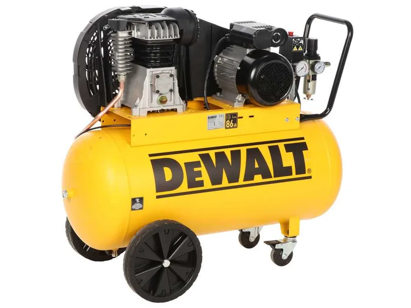 DeWalt DXCMB3M100HE - Compresseur d'air électrique monophasé à courroie - Moteur 3 CV – 100 L