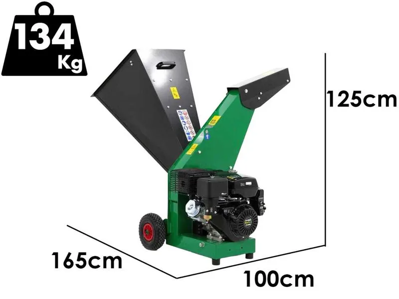 Seven Italy CH420 - Broyeur thermique - Moteur Loncin G420F - Démarrage électrique