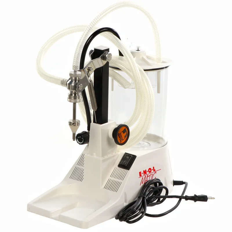 Tenco Enolmatic Mignon Inox - Remplisseuse électrique avec bec mignon