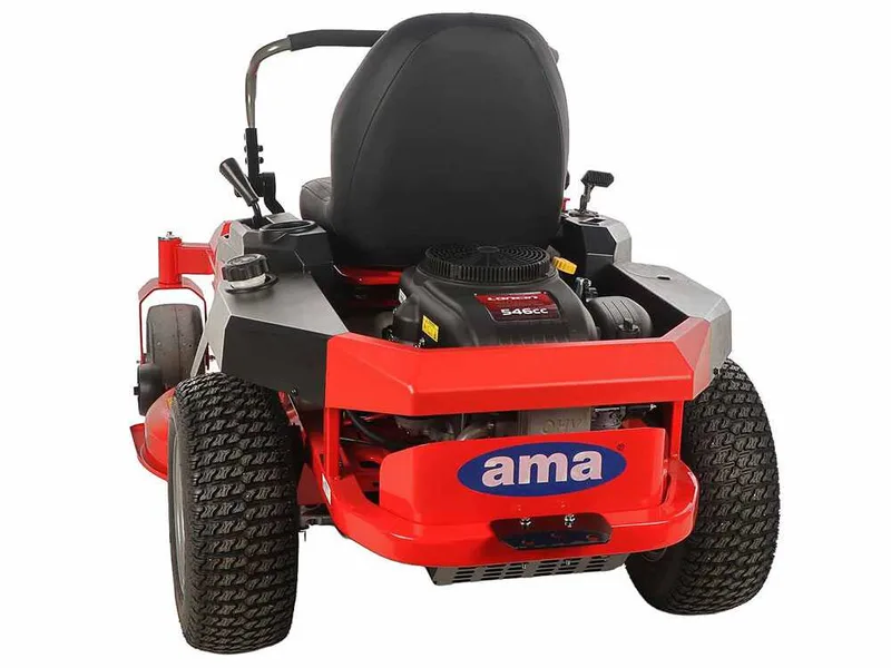 Ama Z TURN ZTR107H - Tracteur autoporté professionnel à rayon de braquage zéro - Éjection latérale - Moteur 546 cm3