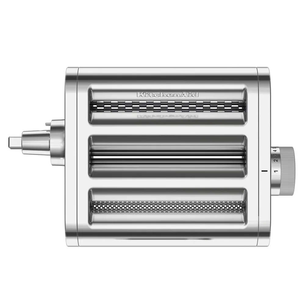 KitchenAid 5KSM3MPA – Accessoire à pâtes 3-en-1 en métal