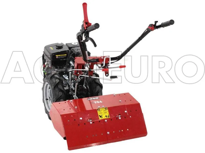 GINKO R706 - Motoculteur à essence - Loncin G270F - 10 CV