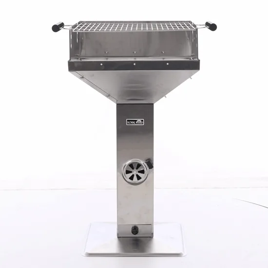 Royal Food CB 2100 - Barbecue à charbon - Grille en acier inox
