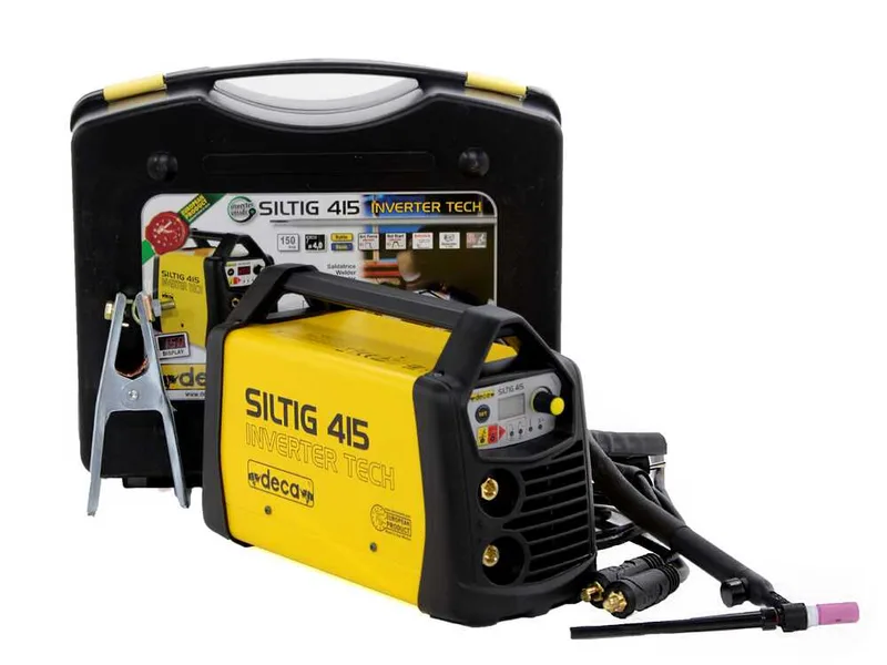 Poste à souder inverter TIG Deca SILTIG 415 - 150 A max - alimentation monophasée