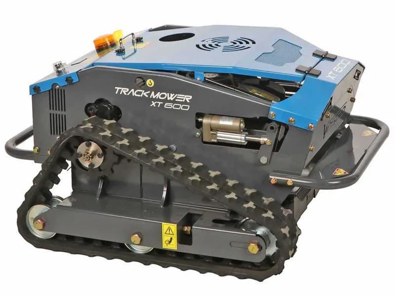 Vesco XT 600 - Robot débroussailleur à chenilles hybride (moteur thermique + batterie) - Radiocommandé