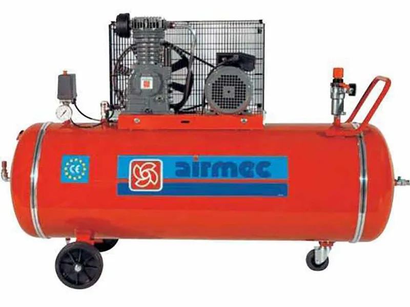 Airmec CR 203 - Compresseur d'air avec moteur électrique triphasé réservoir 200 L