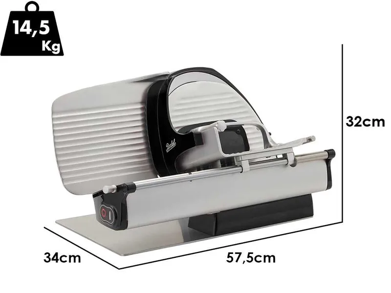 Berkel Home Line Plus 250 Noire - Trancheuse avec lame 250 mm